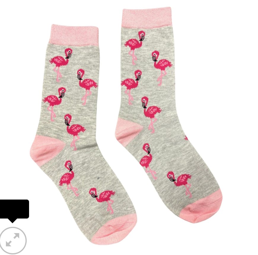 Fancy Flamingo - Grey