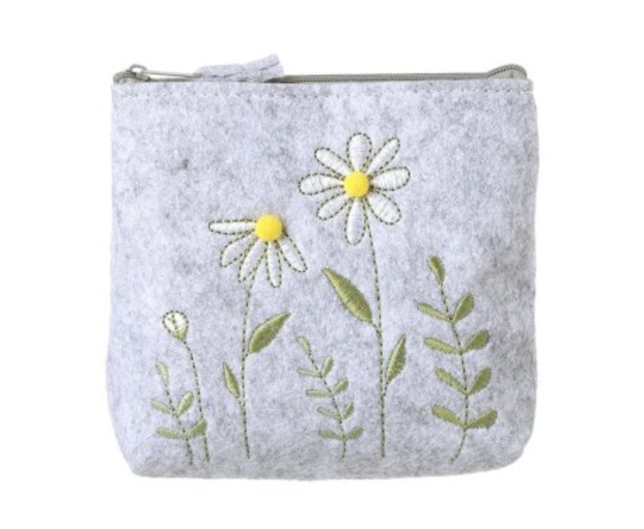 Felt Daisy Purse