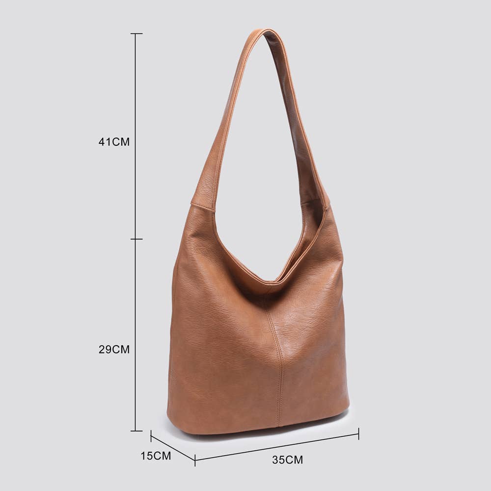 Leather Hobo Bag