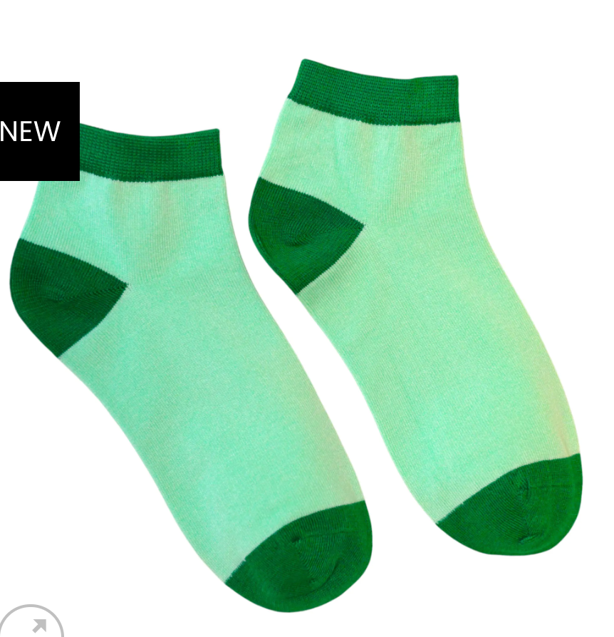 Trainer Sock - Mint Green