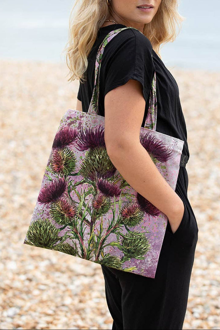 Tote Bag - Thistle Design