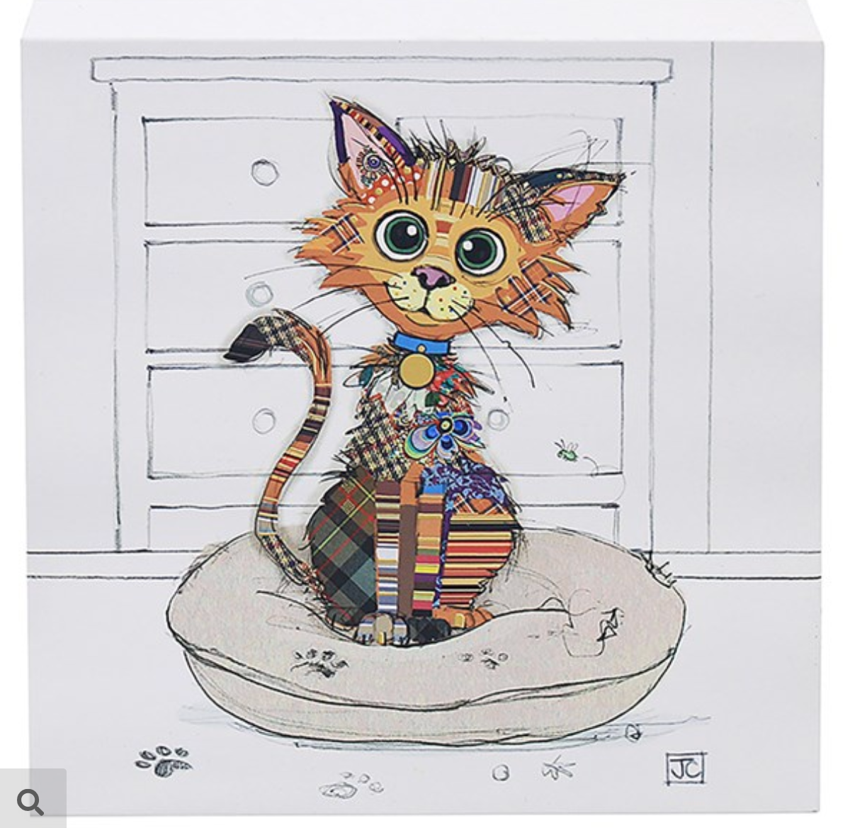 Memo Block - Scruffy Kitten