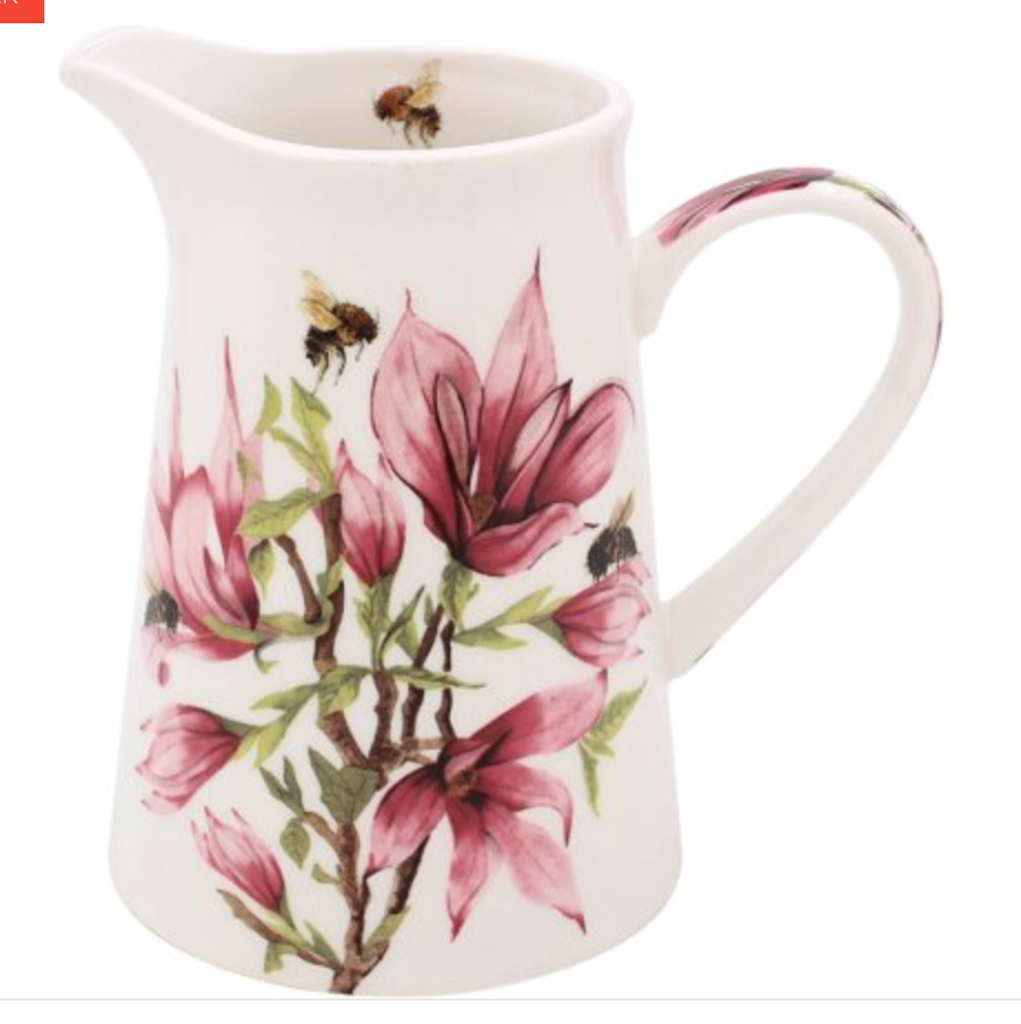 Bee Magnolia Jug