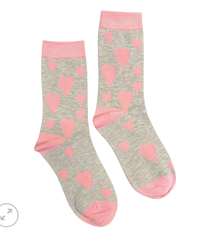 Happy Hearts - GREY - BW151