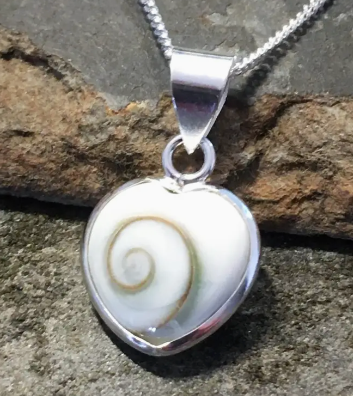 SP319BC - Heart Swirl Pendant