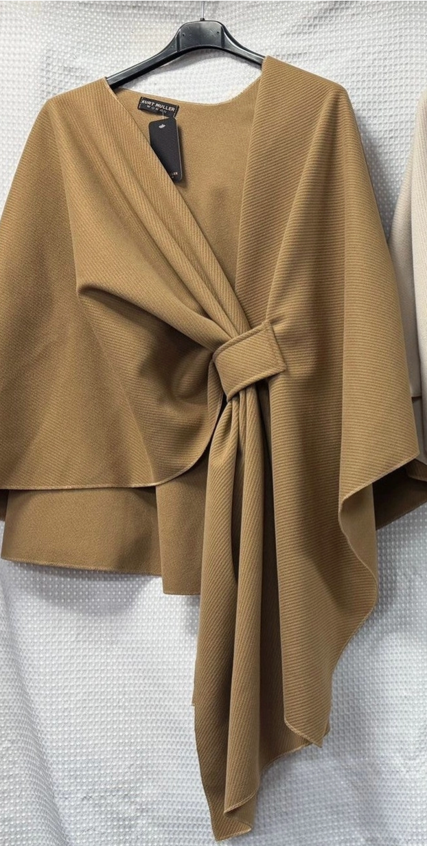 Knot Wrap Cape Poncho Style