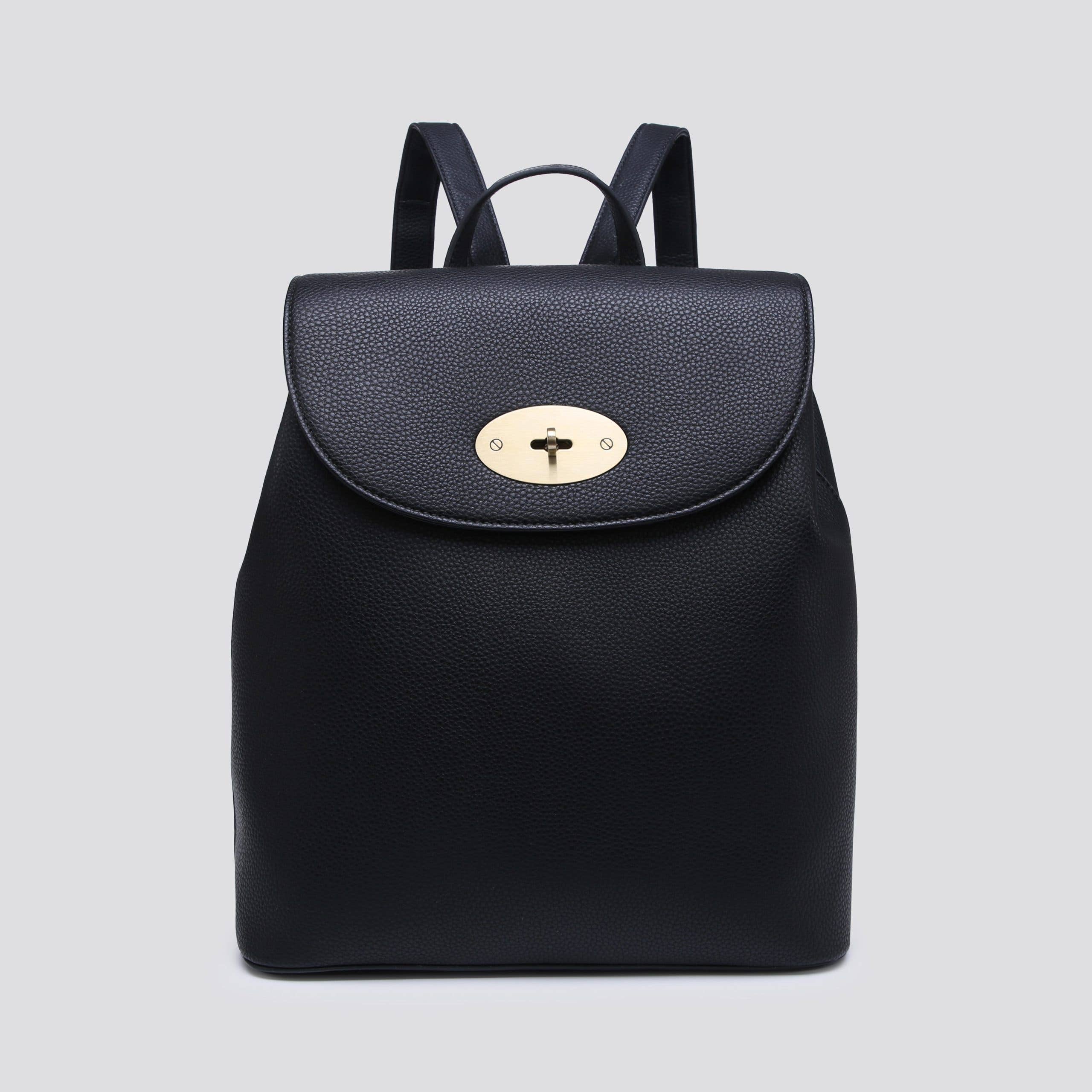 Leather Large Backpack