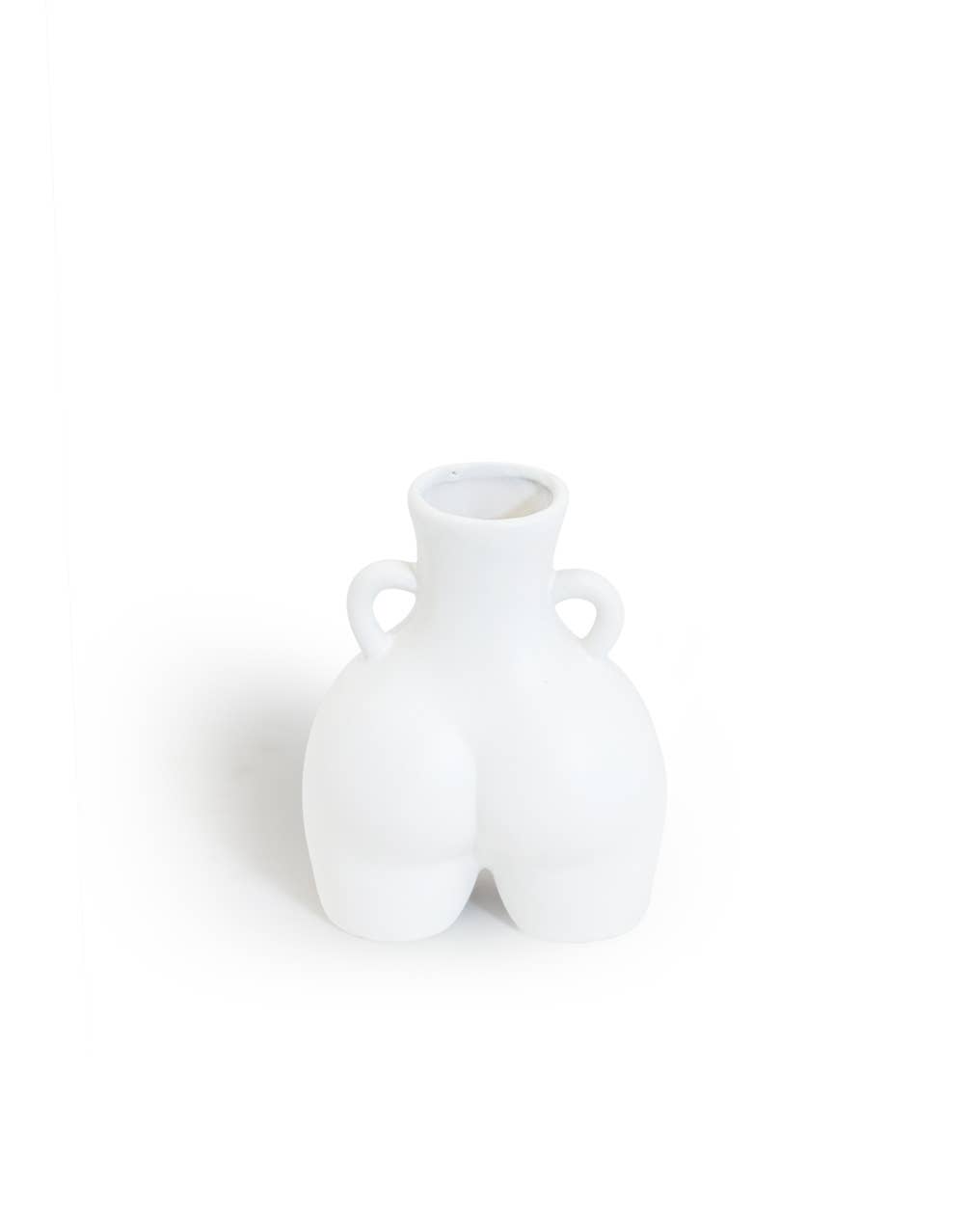 Booty Vase - White - Small