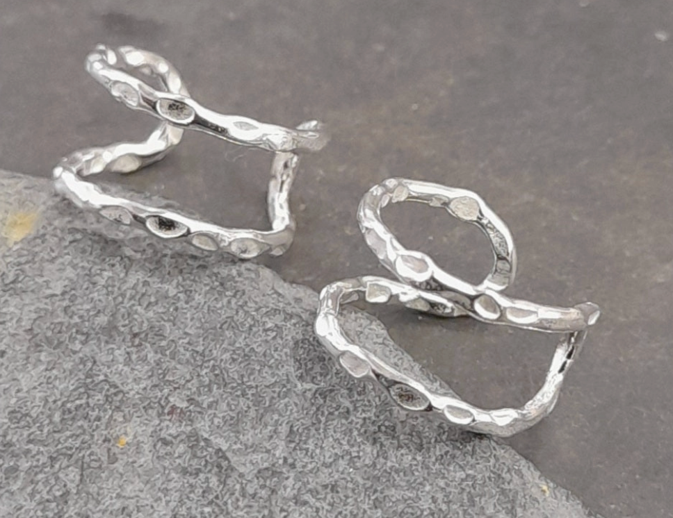 Hammered Ear Cuff